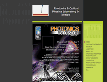 Tablet Screenshot of photonics-mexico.com